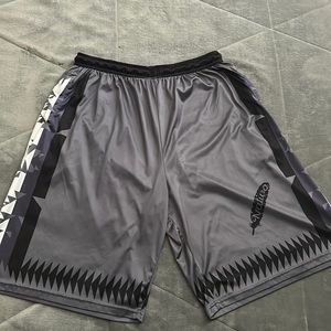 Native basketball shorts